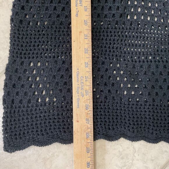 ANRABESS Crochet Swimsuit Cover Up women’s Size Medium Black - Picture 8 of 12